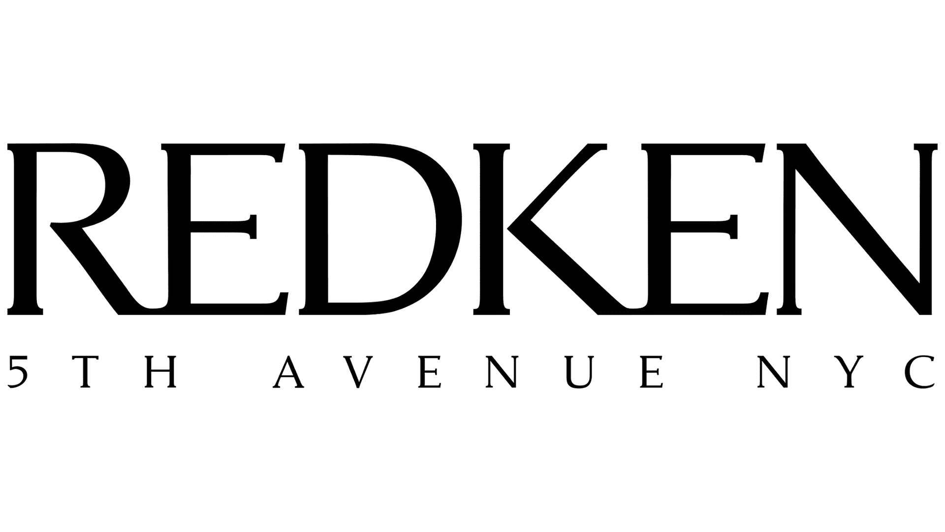 REDKEN 5TH AVENUE NYC logo in bold black text.